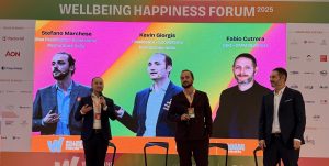 Un'immagine dl Wellbeing Happiness Forum